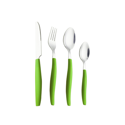 Cutlery Set Stainless Steel 24pcs Green