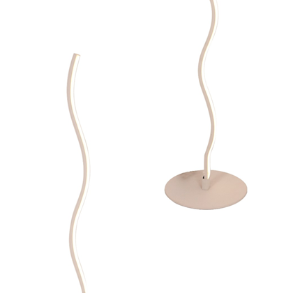 LED Floor Lamp White Wave 18W 3000K