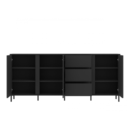 Sideboard 3D Laminated - Anthracite