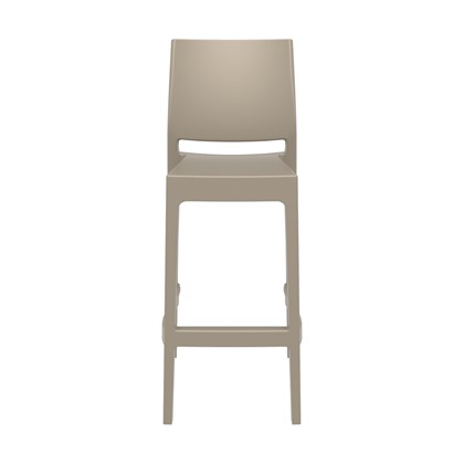 Bar Stool  75 cm Taupe