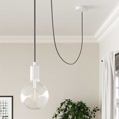 Electric Cable Covered by Fabric Zigzag