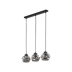 Ceiling Lamp Hanging 3L Deco Mirror