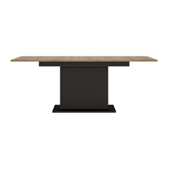 Extendable Table 160-200 – Oak & Black