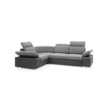 Cor Sofabed with Chaise Left – Dark Grey