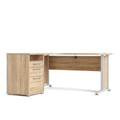 Prima Office Desk 159 x 150.5 x 74.5cm