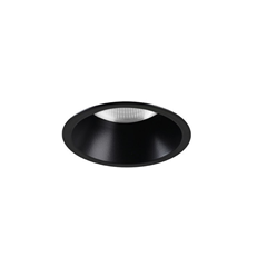 Recessed RND 10W IP44 3000K Black