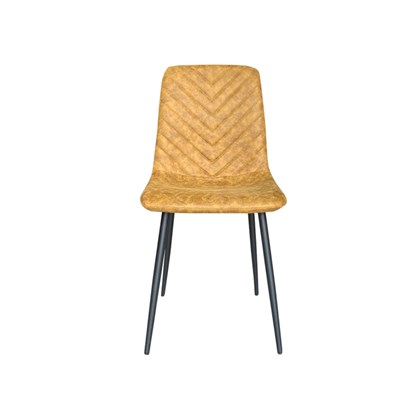 Dining Chair Microfiber Yellow