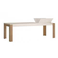 Extendable Dining Table – Riviera Oak Light & White