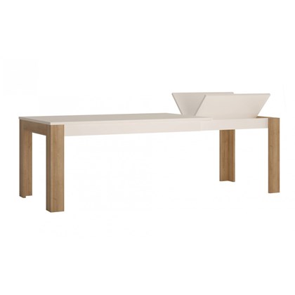 Extendable Dining Table – Riviera Oak Light & White
