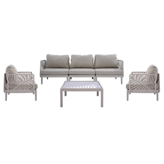 Outdoor Sofa Set Of 4 - Beige
