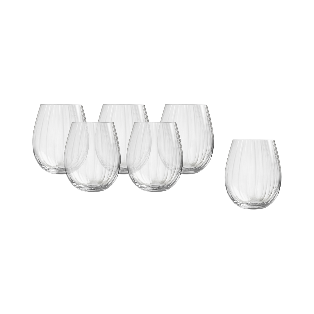Set of 6 Vintage Glasses – 39cl