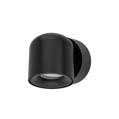 Lamp with Adjustable Swivel Black GU10 IP65