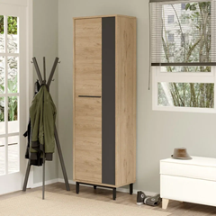 Shoe Rack Cabin in Wooden and Black