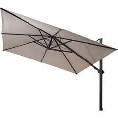 Sidepole Umbrella Siesta Prem 3x3m Taupe