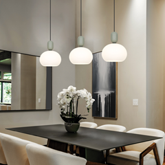 Pendant Bar – White/Olive Green/Black