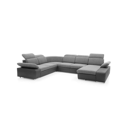 Cor Sofabed with Chaise Right – Dark Grey