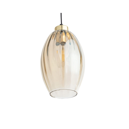 Sebo Hanging Lamp – Black, Yellow & Gold