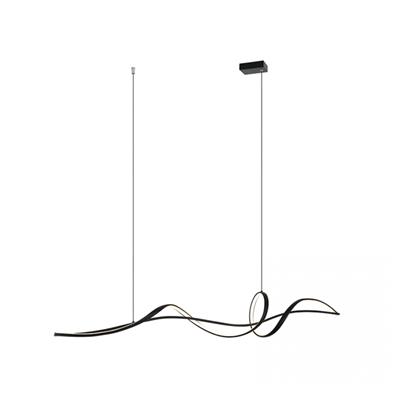 Pendant Led Light 27w 3000k Aluminium- Black