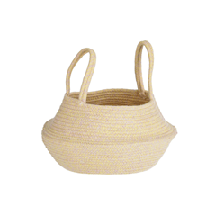 Cotton Basket Beige