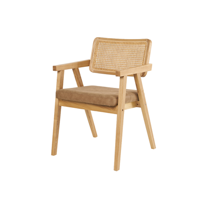 Dining Armchair - Brown