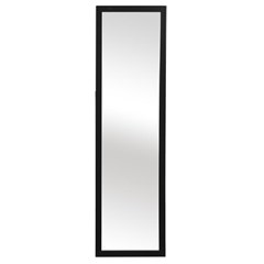 Black Pedestal Mirror 124Cm
