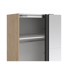 Bergamo Wardrobe – Jackson Hickory & Mirror
