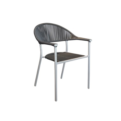 Chair White Grey