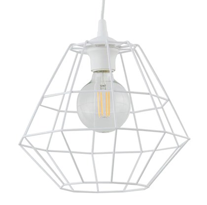 Hanging Lamp Diamond - White