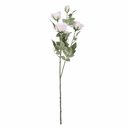 Artificial Flower Branch of Pink Rose