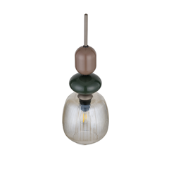 Zen New Brown Botti Cognac Hanging Lamp4