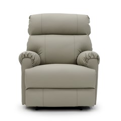 Manual Recliner Chair  92x90x105cm - Light Grey