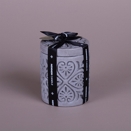 Small Cylinder Jar Maltese Tile