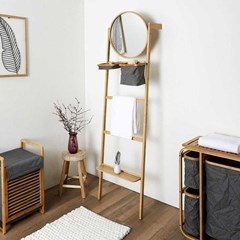 Bamboo Mirror Shelf