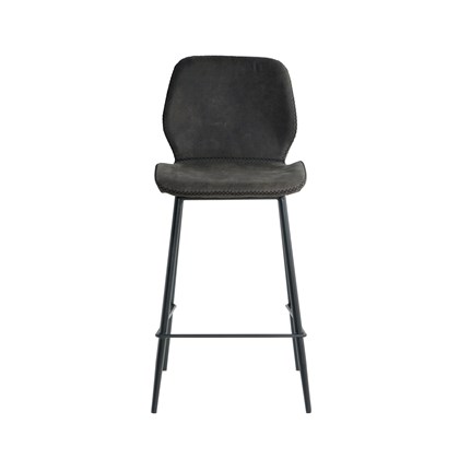 Barstool Microfiber 94cm - Dark Grey