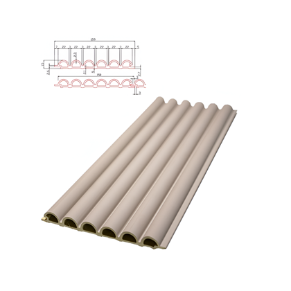 Wall Panels Six Small Rounded Shapes 122