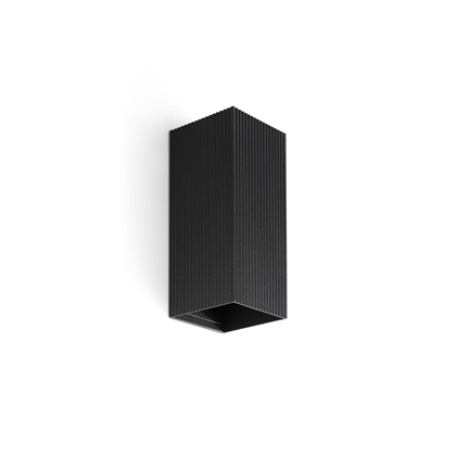 Lune Striped Wall Light – Black