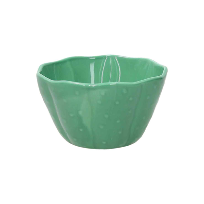 Dark Green Bowl Diam.15h9 Pachy Stoneware Green