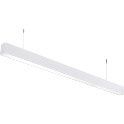 LED Linear Suspended Light Linkable - White