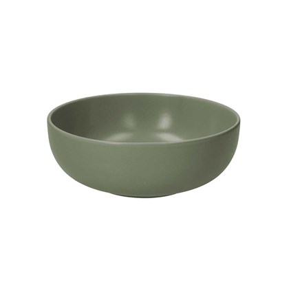Salad Bowl 23 cm Porcelain Stoneware Green
