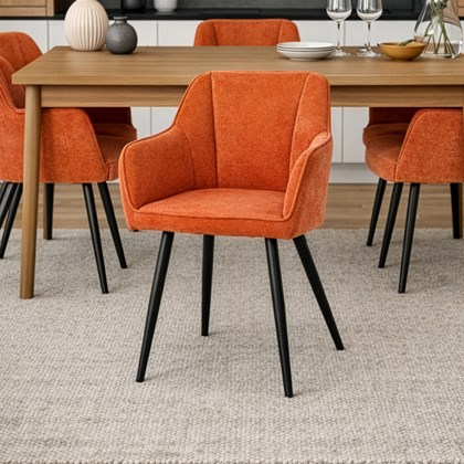 Dining Chair Orange