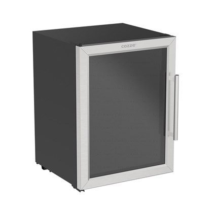 Outdoor Fridge 60 L Steel Frame & Glass
