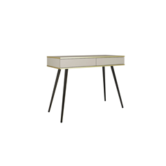 Dressing Table – Beige & Gold