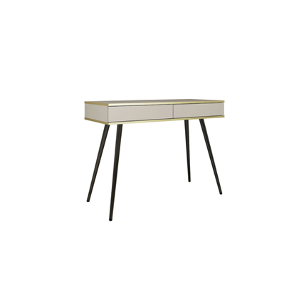 Dressing Table – Beige & Gold