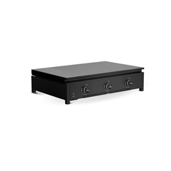 Plancha & Infrared Gas Grill Combo – Black