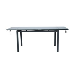 Extendable Table 140-200 – Tempered Glass Grey