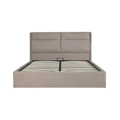 Upholstery Bed Gas Lift Warm Grey