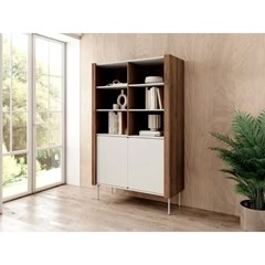 Sideboard 2 Doors – Walnut Warmia Cashmere
