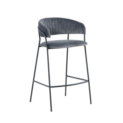 Dark Grey Barstool