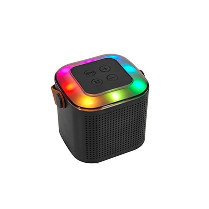 Mini Karaoke DLX416 – 2 Mic & Light Black