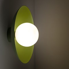 Wall Lamp Slate Glass - Green